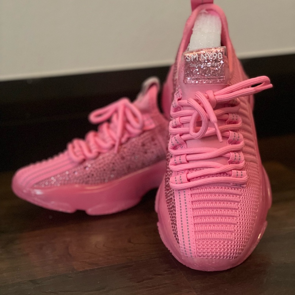 Steve Madden Kids - JMAXIMA Pink Neon Sneakers